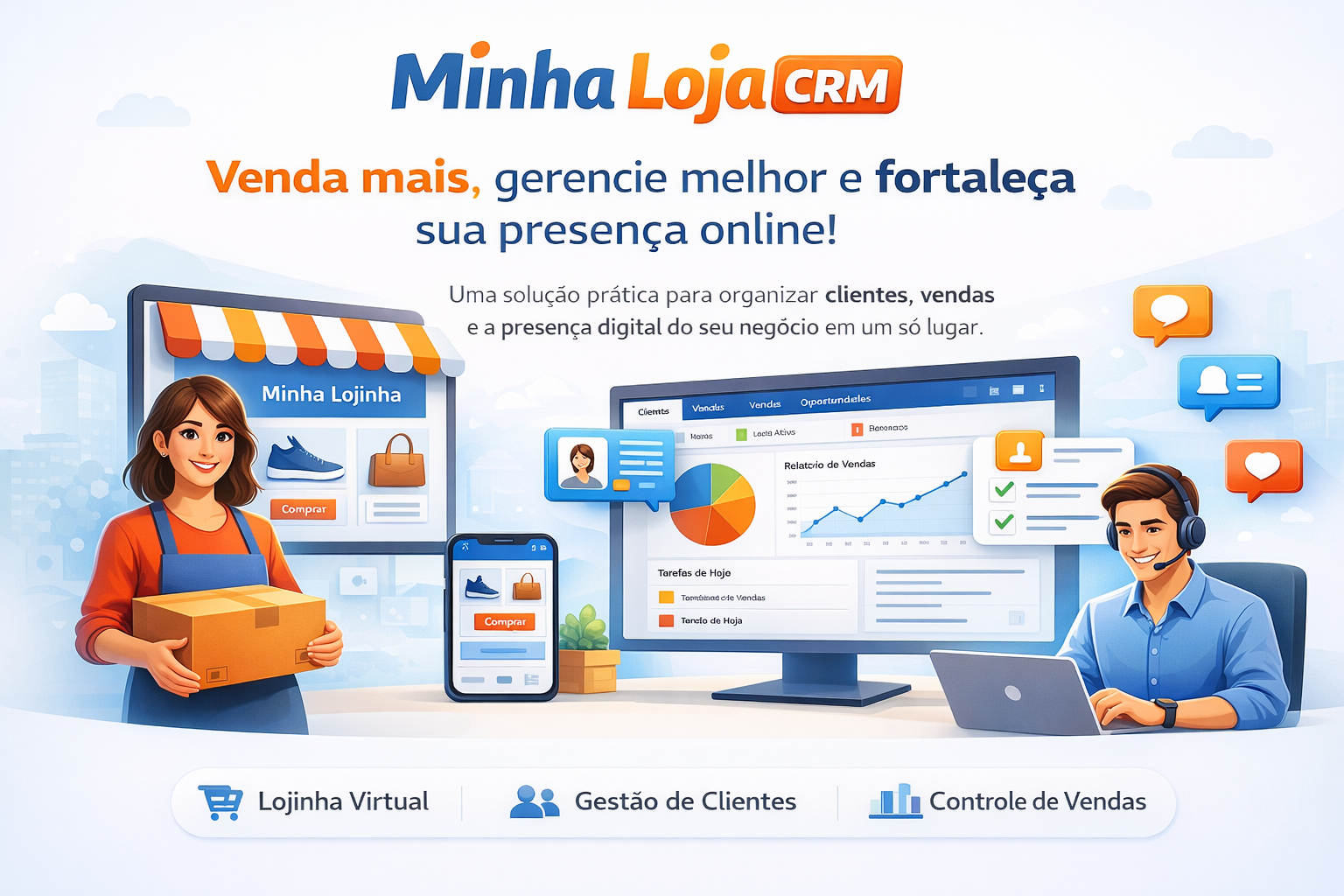 Minha Loja CRM